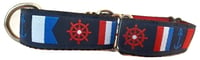 Nautical Flags - Martingale Dog Collar