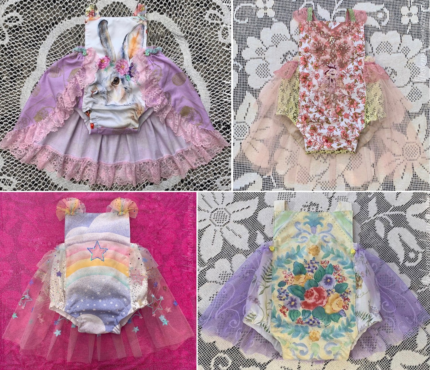 Image of Romper with half skirt - surprise
