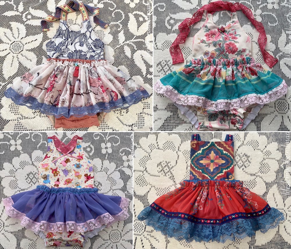 Image of Romper with skirt - surprise