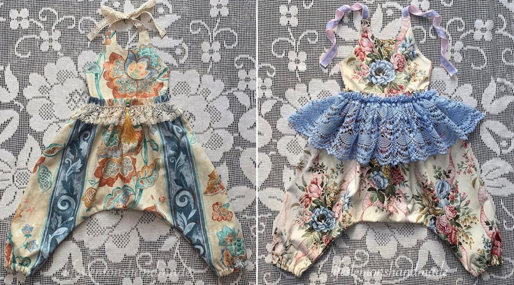 Image of Extreme harem romper/dungarees - surprise