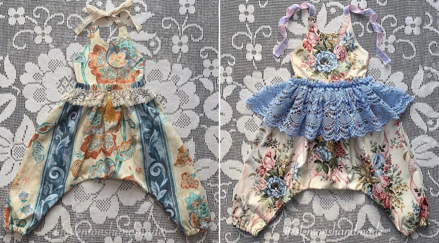 Image of Extreme harem romper/dungarees - surprise