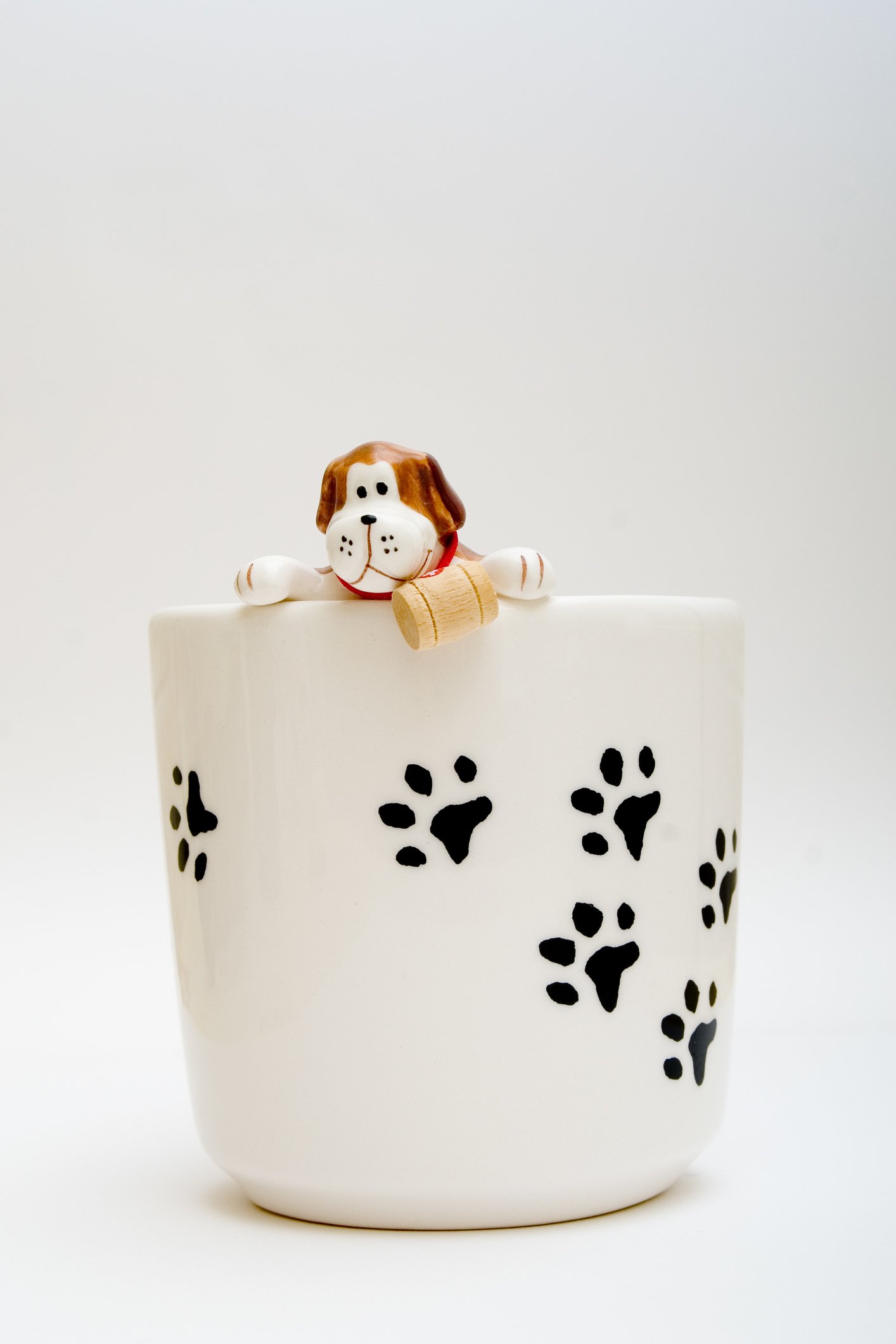 Image of Puppy Vase