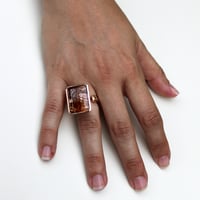 Image 3 of Rutile Rings, 18k Gold