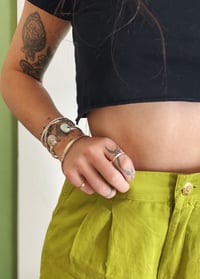 Image 1 of Variscite + Coral Cuff