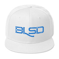 Image 2 of BLESSED (BLSD) "BABYBLUE" QUICK TEXT SNAPBACK RD/BB