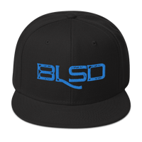 Image 3 of BLESSED (BLSD) "BABYBLUE" QUICK TEXT SNAPBACK RD/BB