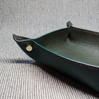 Image 1 of VALET TRAY - Green & Green