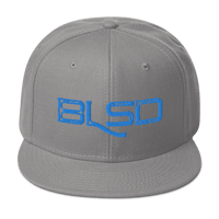 Image 4 of BLESSED (BLSD) "BABYBLUE" QUICK TEXT SNAPBACK RD/BB