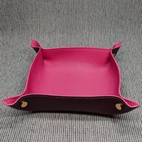 Image 3 of VALET TRAY - Burgundy & Orchidia