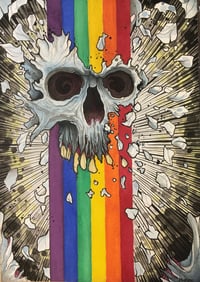 rainbow in the dark