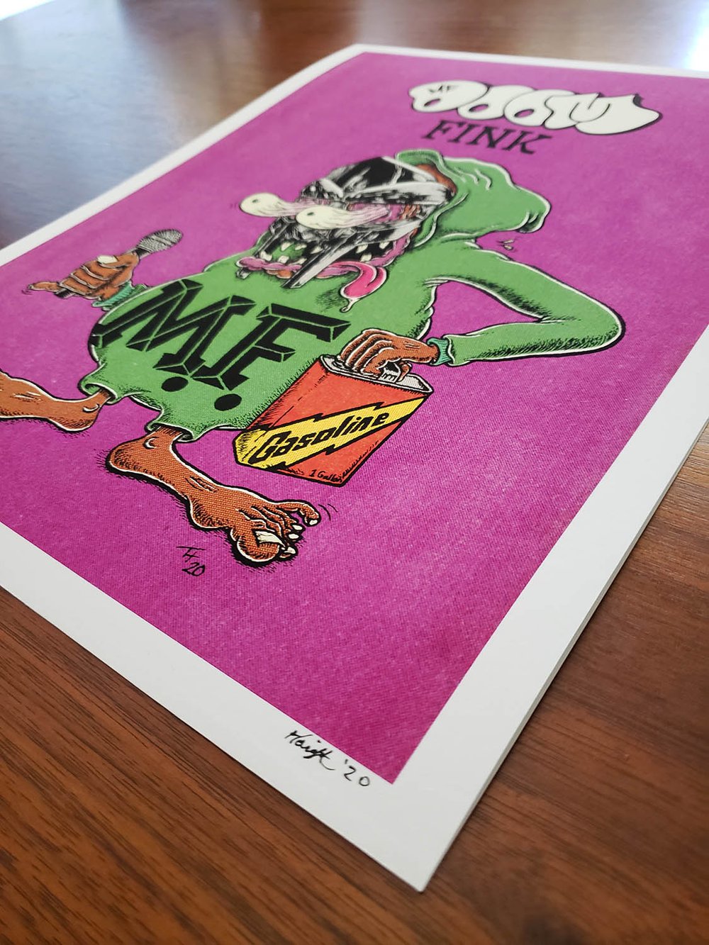 MF DOOM Fink Signed/Numbered Print