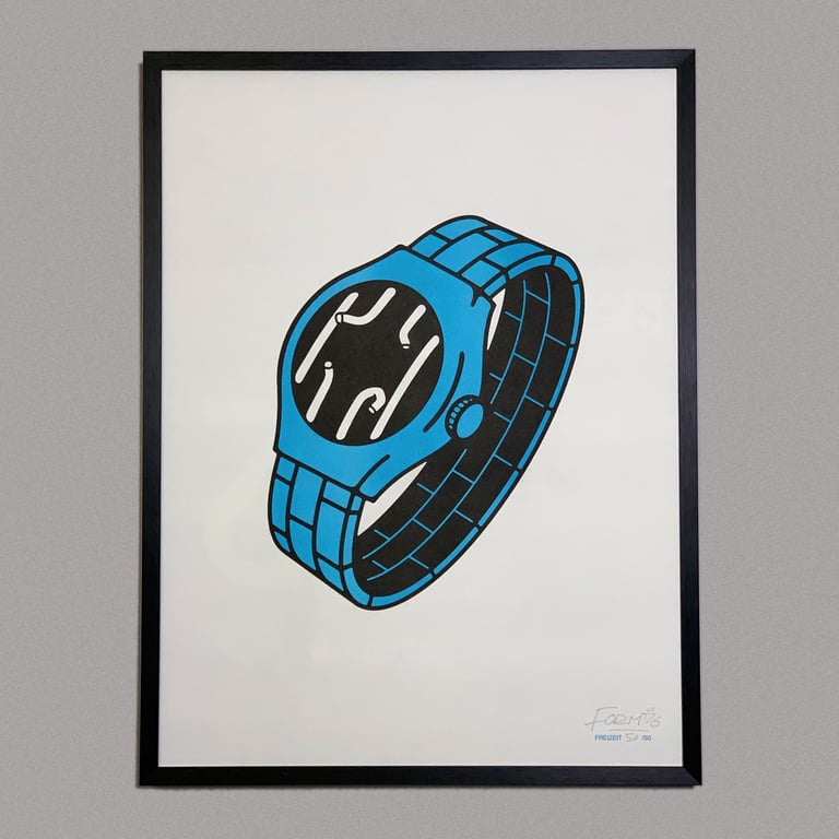 Freizeit Riso Print