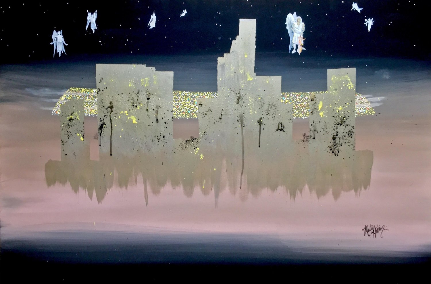 Image of "Guardians for Los Angeles" Painting