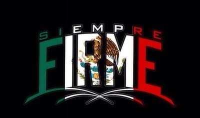 Image of SIEMPRE FIRME  BANDERA MEXICO 