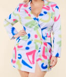 Image of “SPRAY ME BLAZER DRESS”