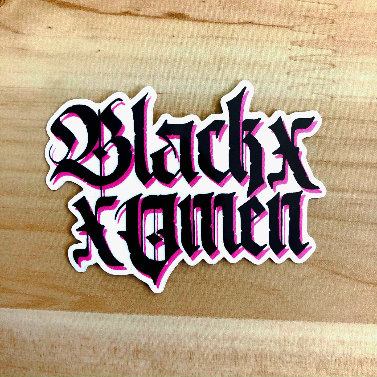 Black Omen Logo Sticker / Black Omen Design