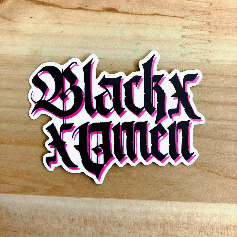 Image of Black Omen Logo Sticker
