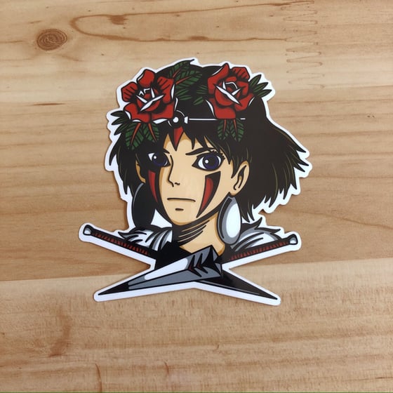 Image of Princess of the Wolf Gods Sticker
