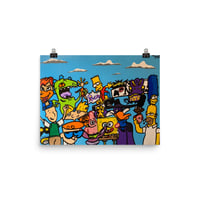 THE GANG’S ALL HERE PRINT