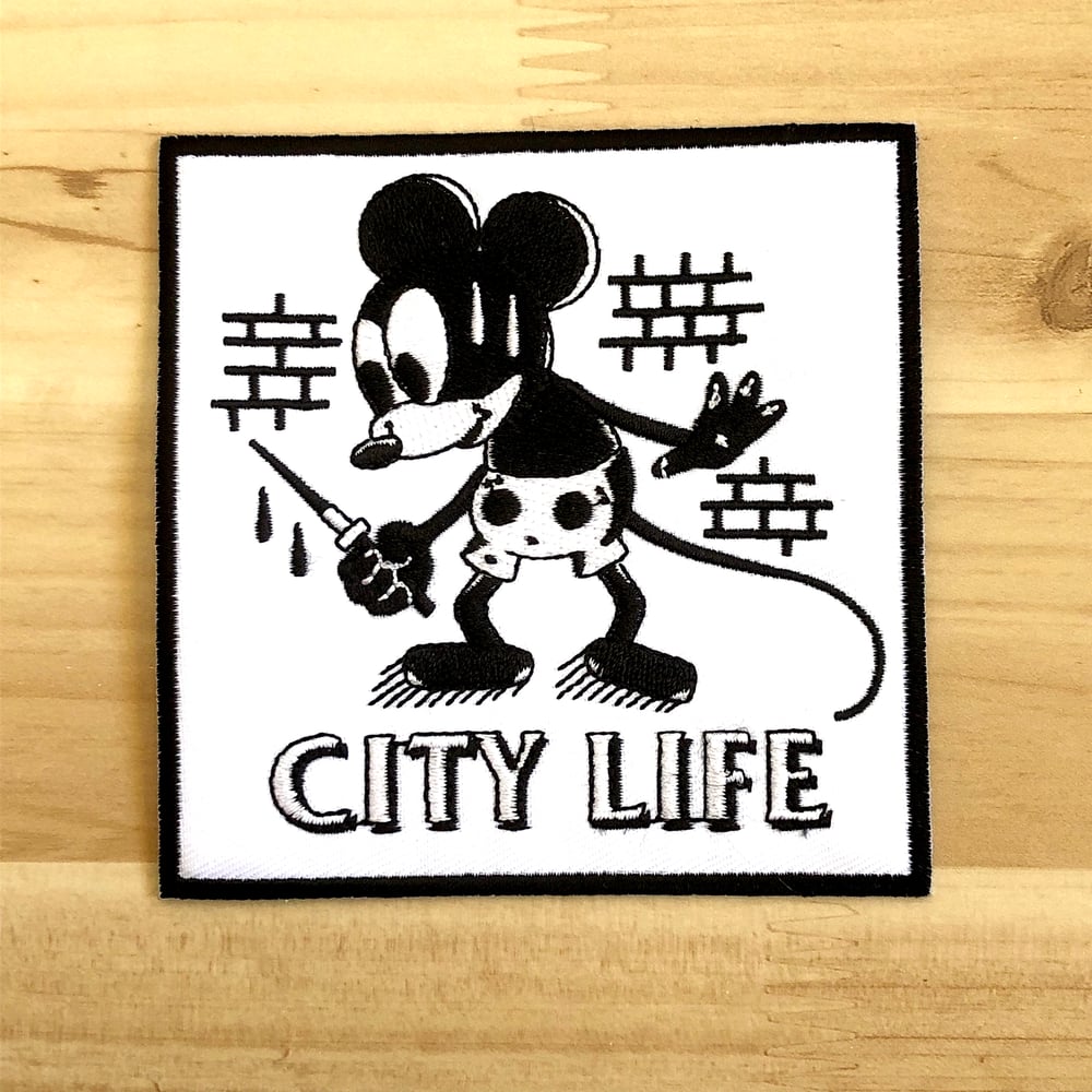 Image of City Life Embroidered Patch