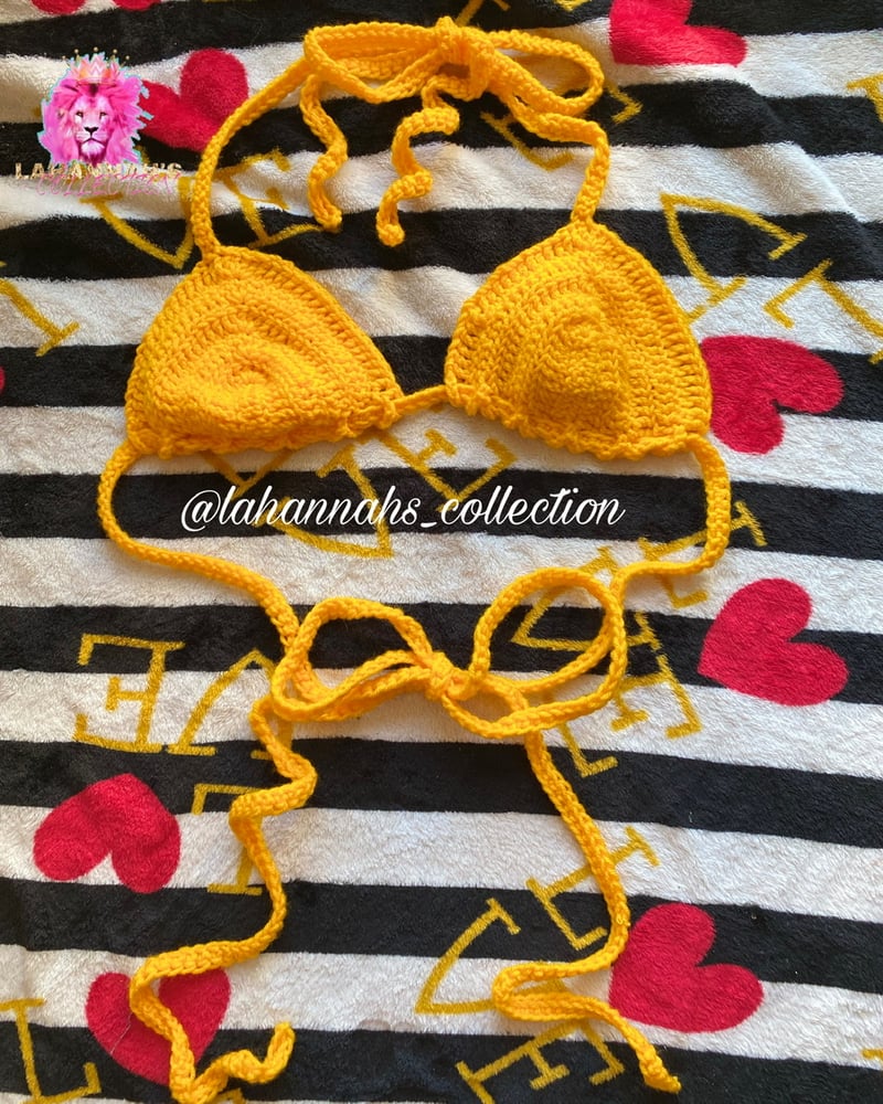 Image of Mango Mami Crochet Bikini