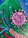 Covid Universe - Original Acrylic on Canvas