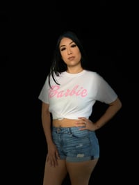 Barbie White T
