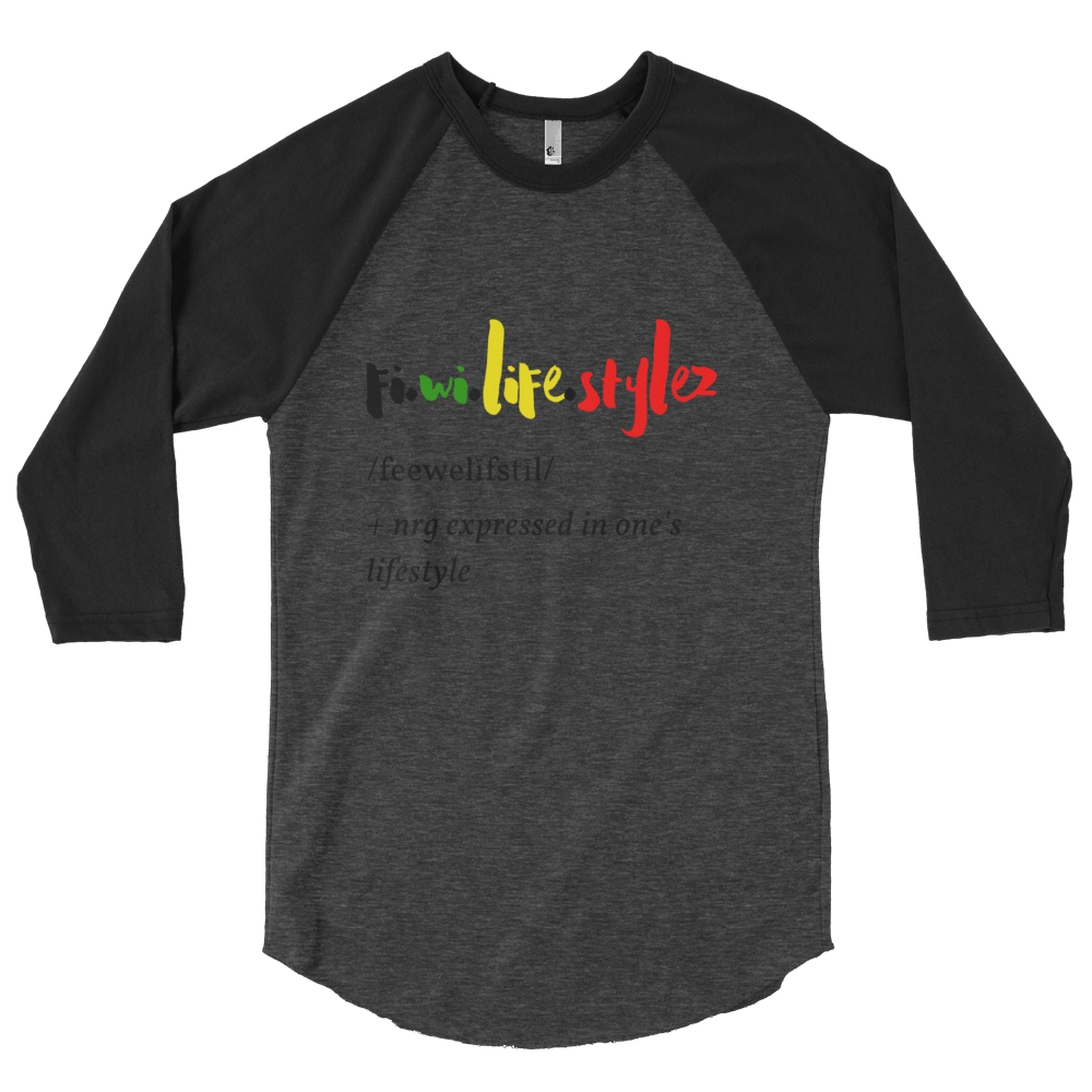 Image of 3/4 Fiwilifestylez shirt