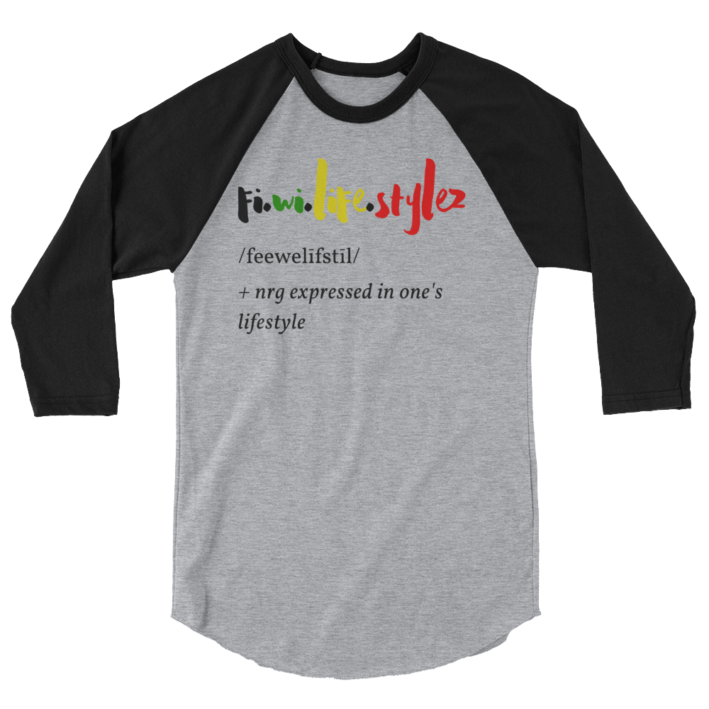 Image of 3/4 Fiwilifestylez shirt