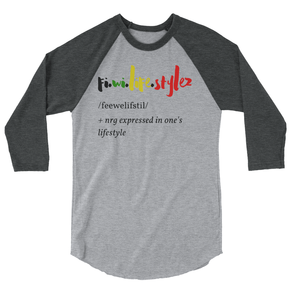 Image of 3/4 Fiwilifestylez shirt