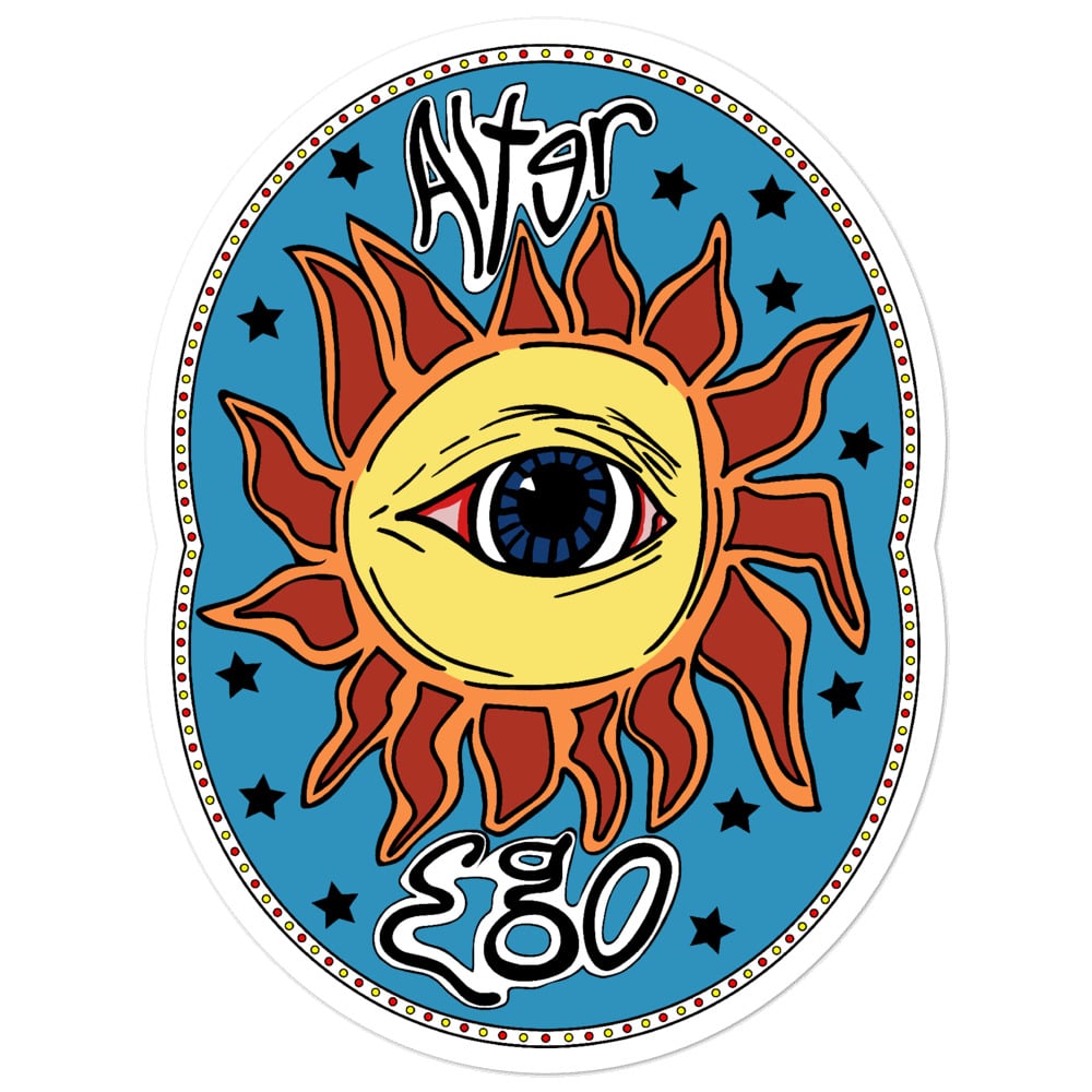 Seeing Eye Sticker