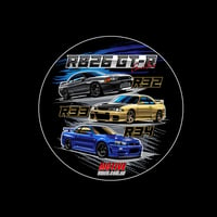 Image 1 of RB26 GT-R Generations Sticker