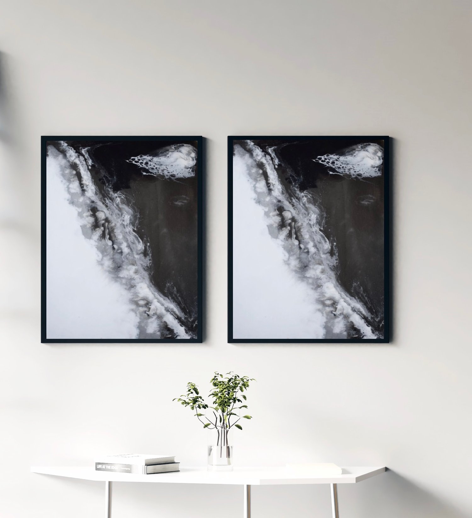 Image of The Acquiesce Series in Grey & White