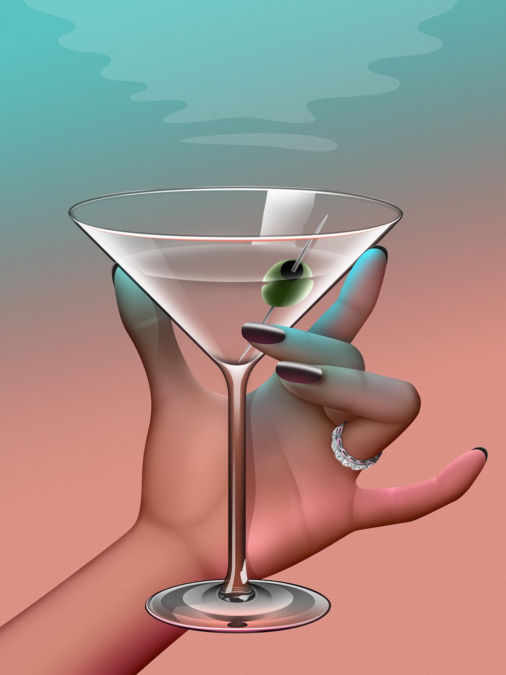 Image of Midnight Martini