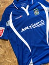 Match Worn 2009/10 Macron Home Shirt