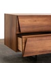 CLIPPED WING SIDEBOARD IN TASMANIAN BLACKWOOD