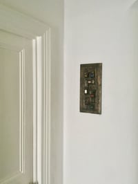 Image 5 of Bronze Wall Art with Large Cabochons