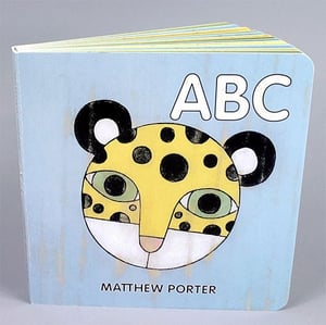 Image of ABC children's board book by Matthew Porter