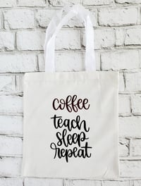 COFFEE & TEACH Tote Bag