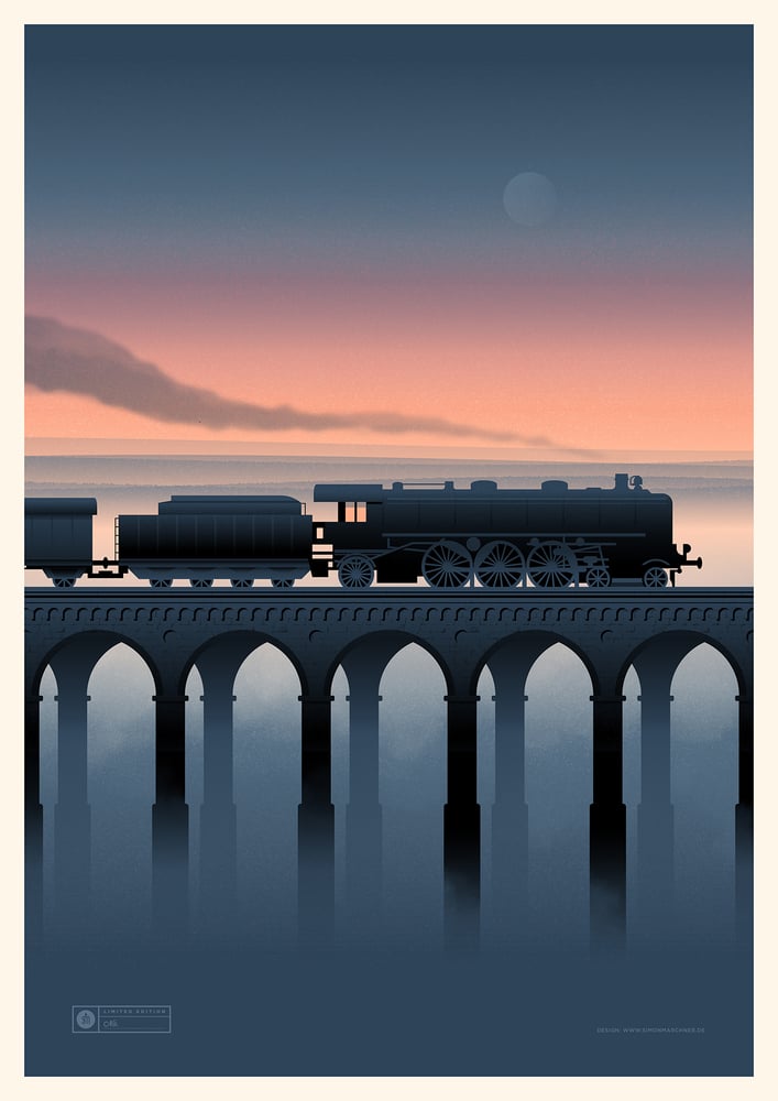 Image of Night Train Artprint