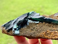 Image 19 of Vivianite & Ludlamite on Matrix Specimen |Brazil #2860