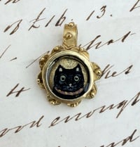 Image 1 of Pretty Black Cat Pendnat 