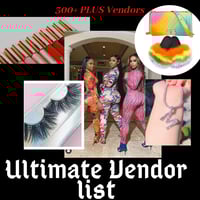 Ultimate Vendors List (300+ Vendors) 