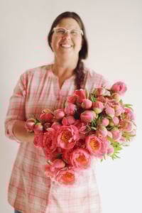 Image 4 of Floral Fundamentals Workshop :: ROMANCED BY PEONIES June 5th