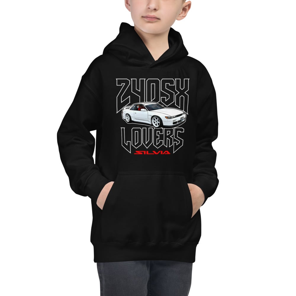 Image of 240SX Lovers S13 Silvia Kids Hoodie