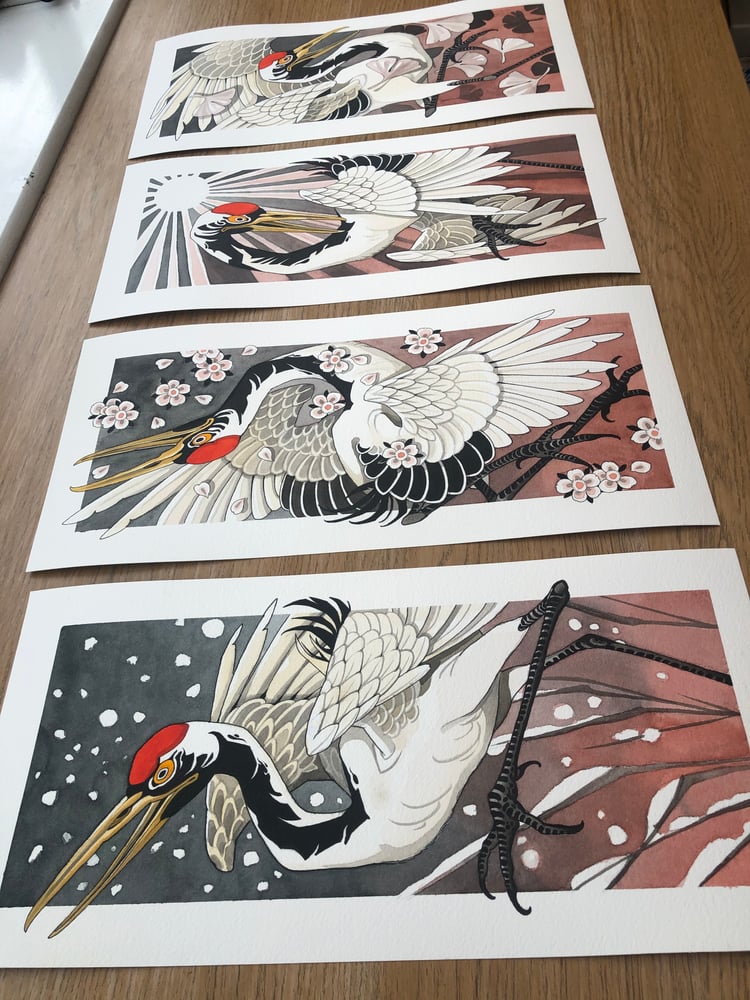 Image of 4 SEASONS PRINTS SET 