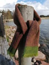 Smidig halsduk i svensk ull / Handwoven scarf 100% wool