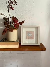Image 8 of Pink Honesty Drawing - original graphite drawing