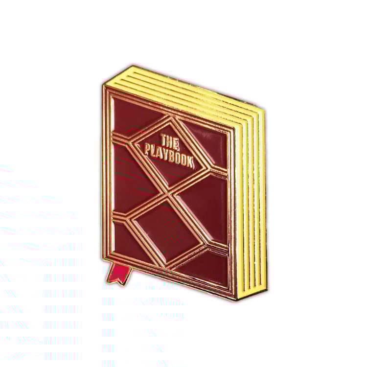 The Playbook - Enamel Pin
