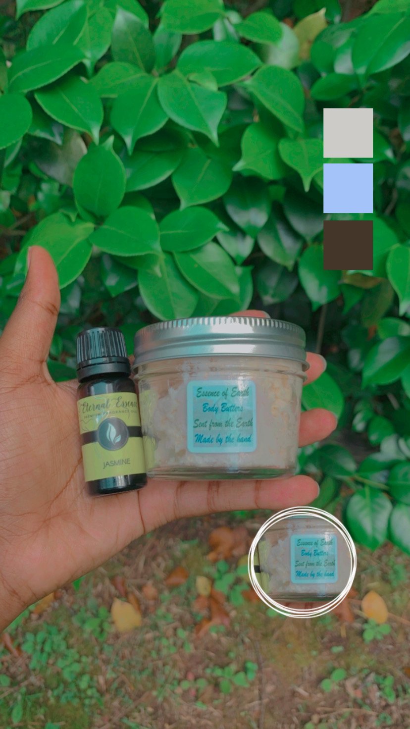 Jasmine scented body butter